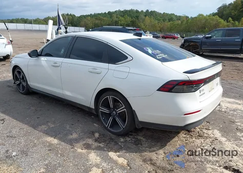 2023 Honda Accord Hybrid Sport из США, поврежденный, VIN 1HGCY2F56PA058429